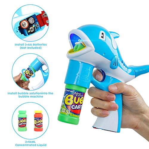 Bubble sale gun dolphin